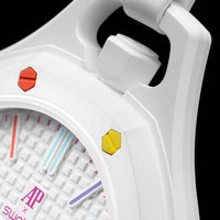Swatch x Audemars Piguet Huit Blanc