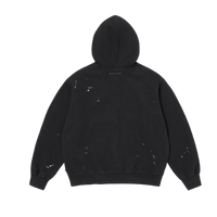 Supreme MM6 Maison Margiela Box Logo Zip Up Hooded Sweatshirt Black