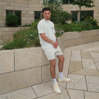 Fear of God Essentials Light Oatmeal Summer set